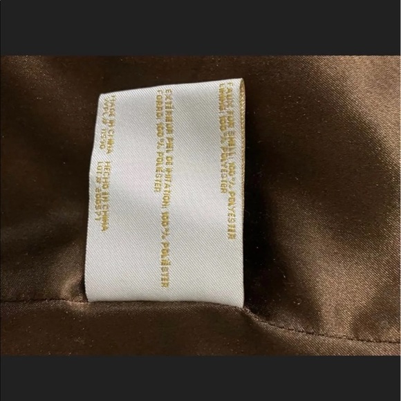 Leopard Faux Fur Coat - Picture 6 of 6